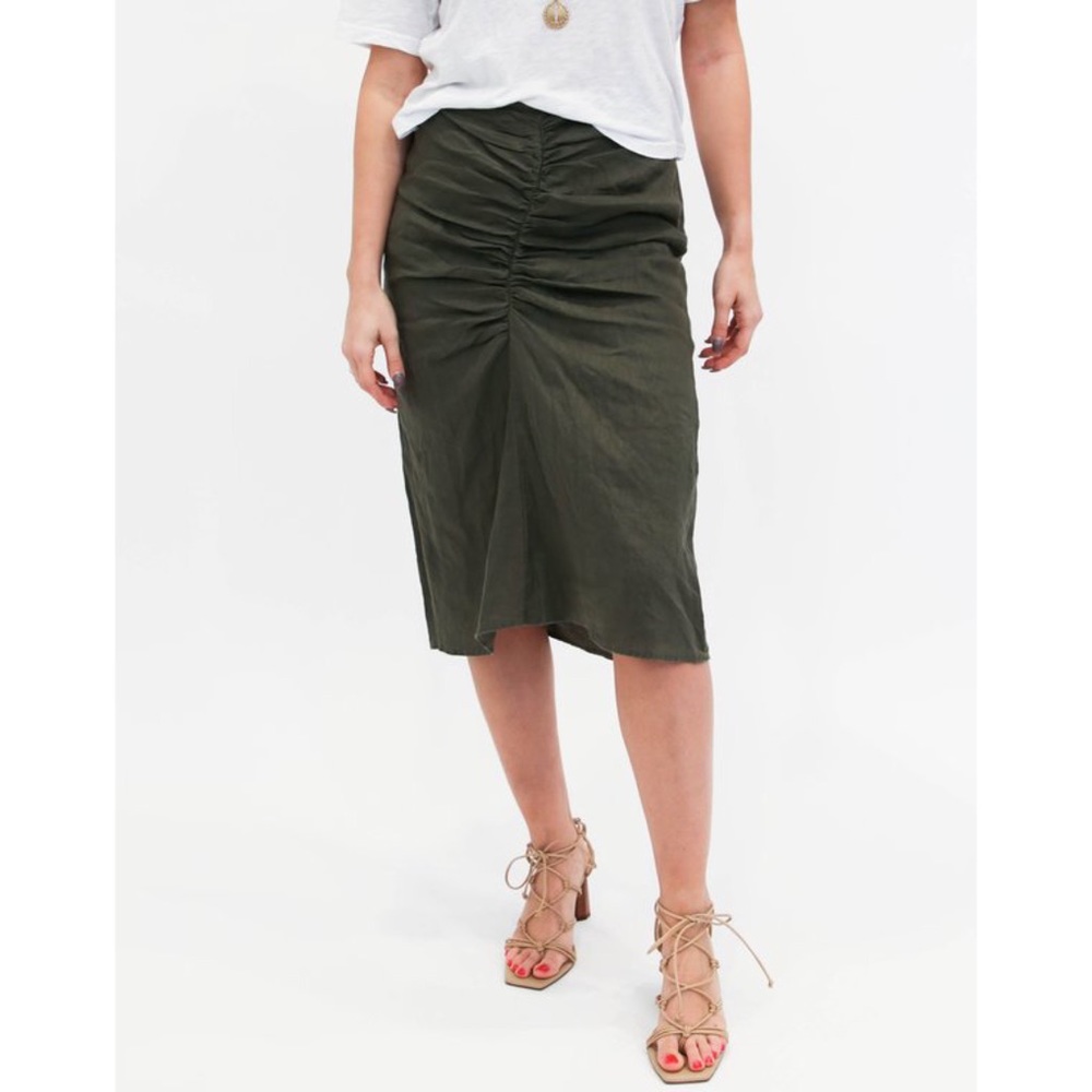 Stateside Linen Skirt